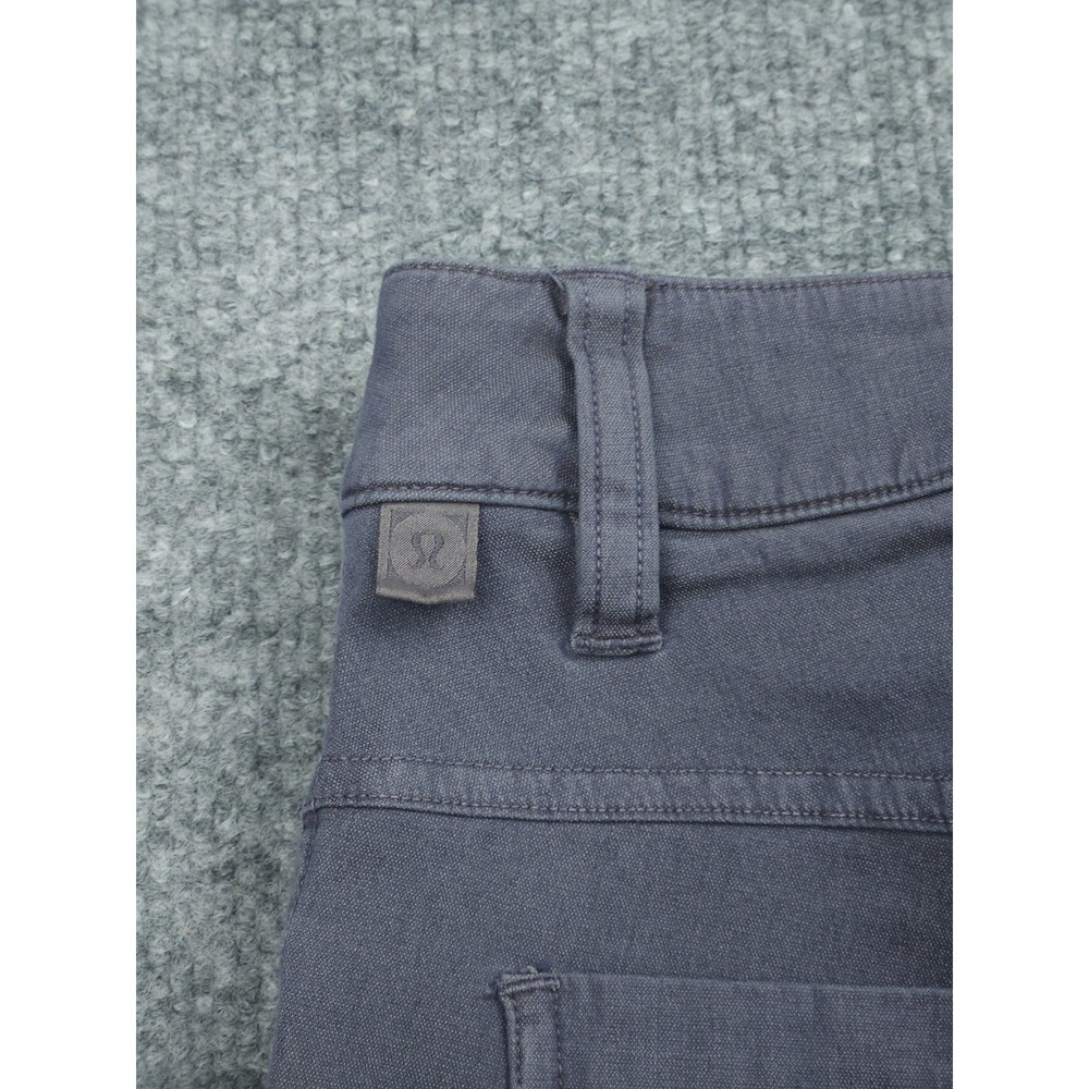 Lululemon ABC SLIM Fit 5 Pocket Warpstreme Pant Mens 31 x 32 Gray - Picture 6 of 13